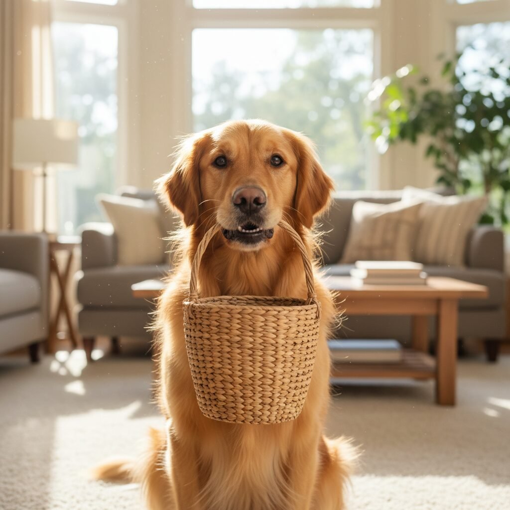 Teach Your Dog To Hold Any Object (Without Chewing It)