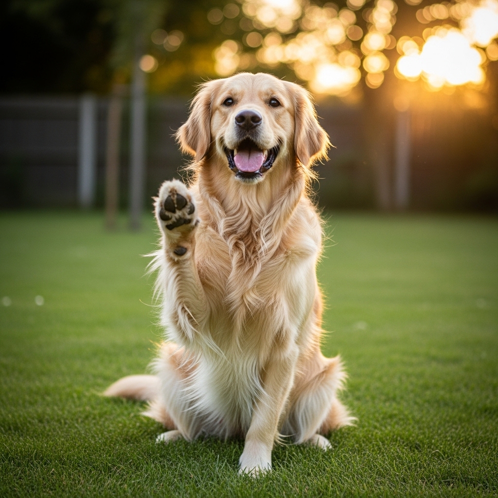 Teach Your Dog to Wave Hello: The World's Cutest Greeting Trick
