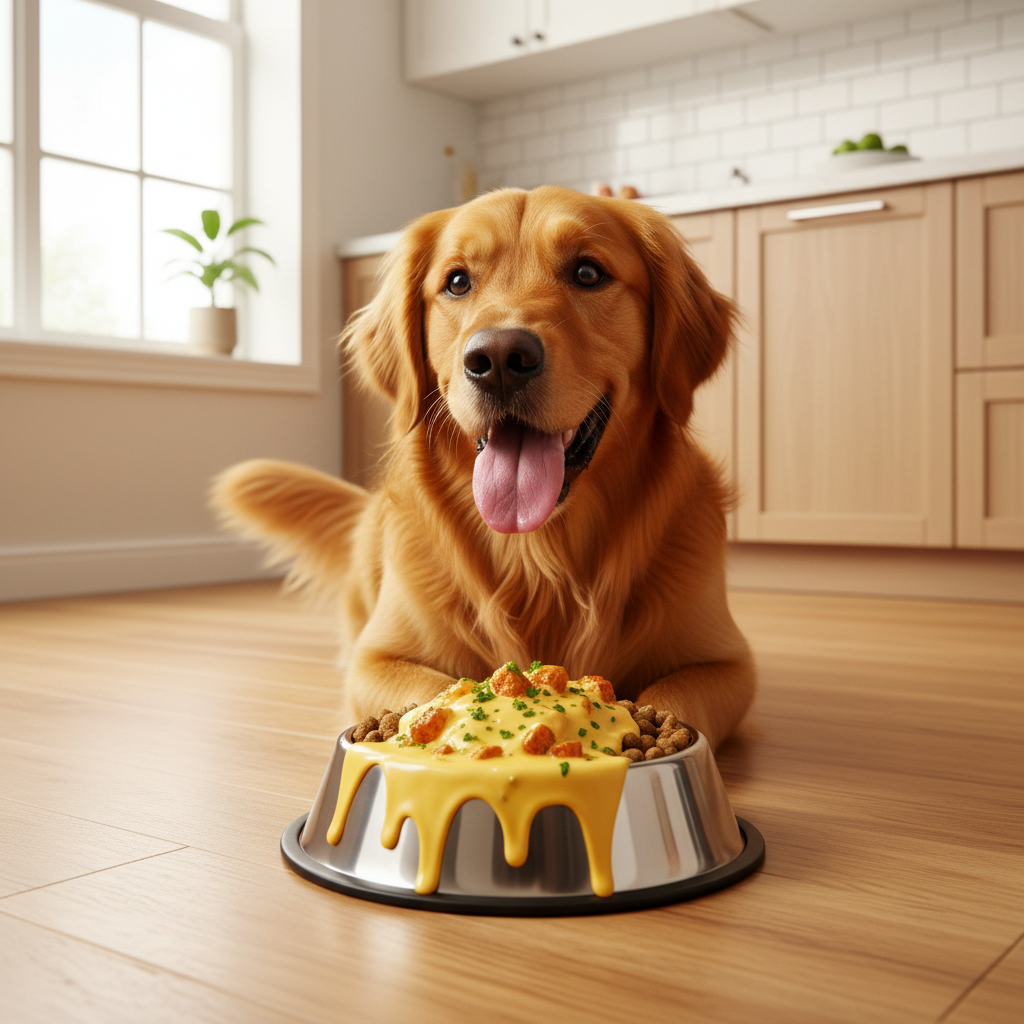 The "Cheese" Sauce That Makes Picky Dogs Eat Dry Kibble