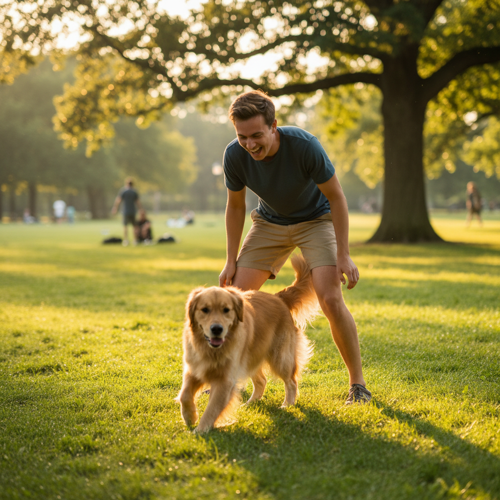 The Coolest Party Trick: Teach Your Dog To Weave Through Your Legs