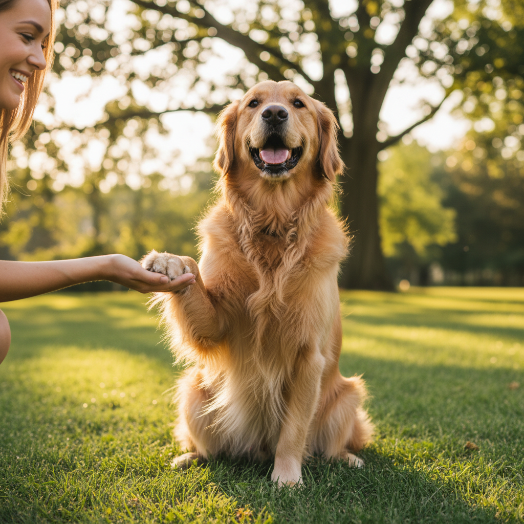 The Cutest Trick Ever: Teach Your Dog to 'Hold Hands' for Photos