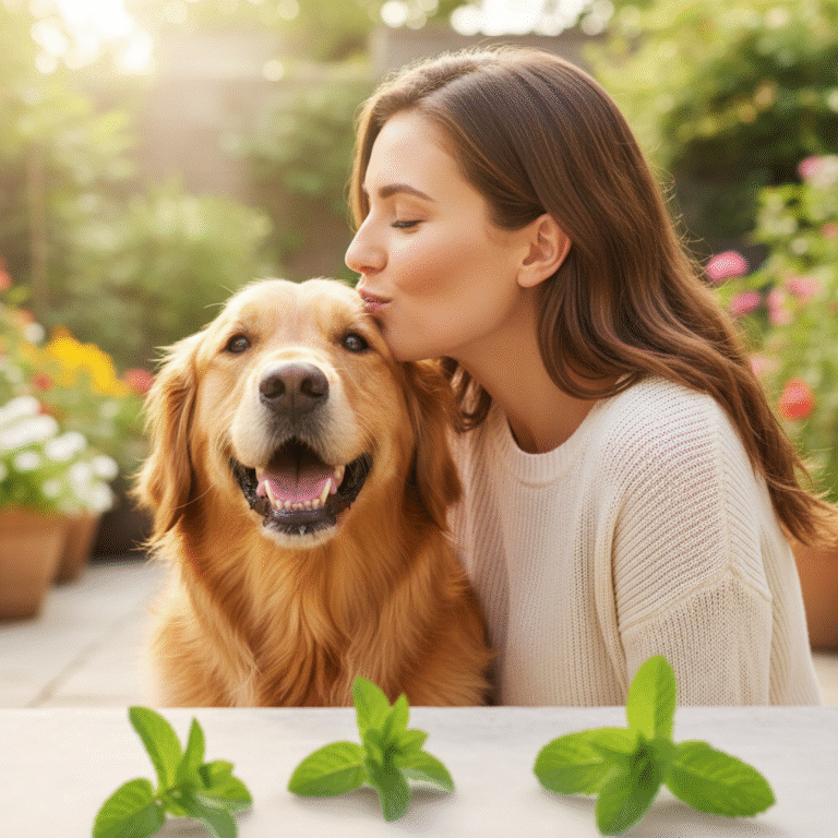 The 'Kiss Me' Cookie: Fresh Mint Biscuits That Actually Fix Dog Breath Instantly