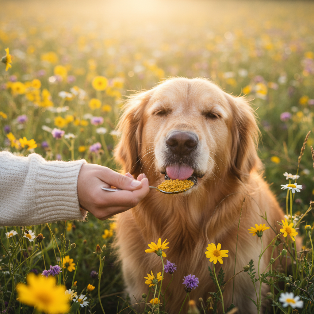 The Magic Bee Pollen Treat That Stops Dog Itching Fast