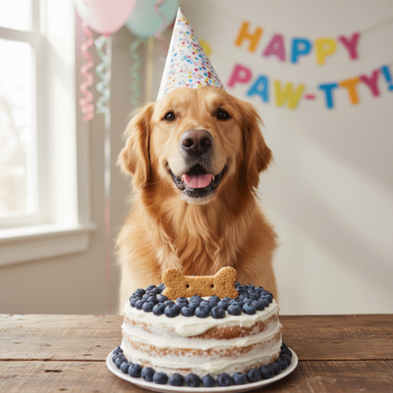 The Most Instagrammable Dog Birthday Cake (That’s Actually Healthy!)