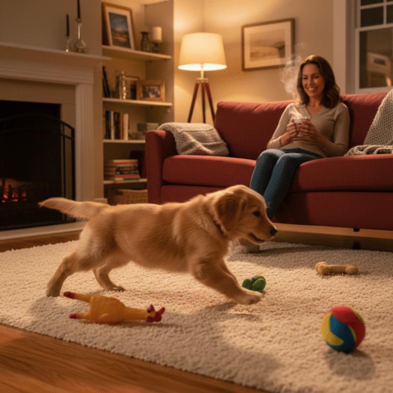 The Puppy Witching Hour: Surviving The 7 PM Crazy Zoomies