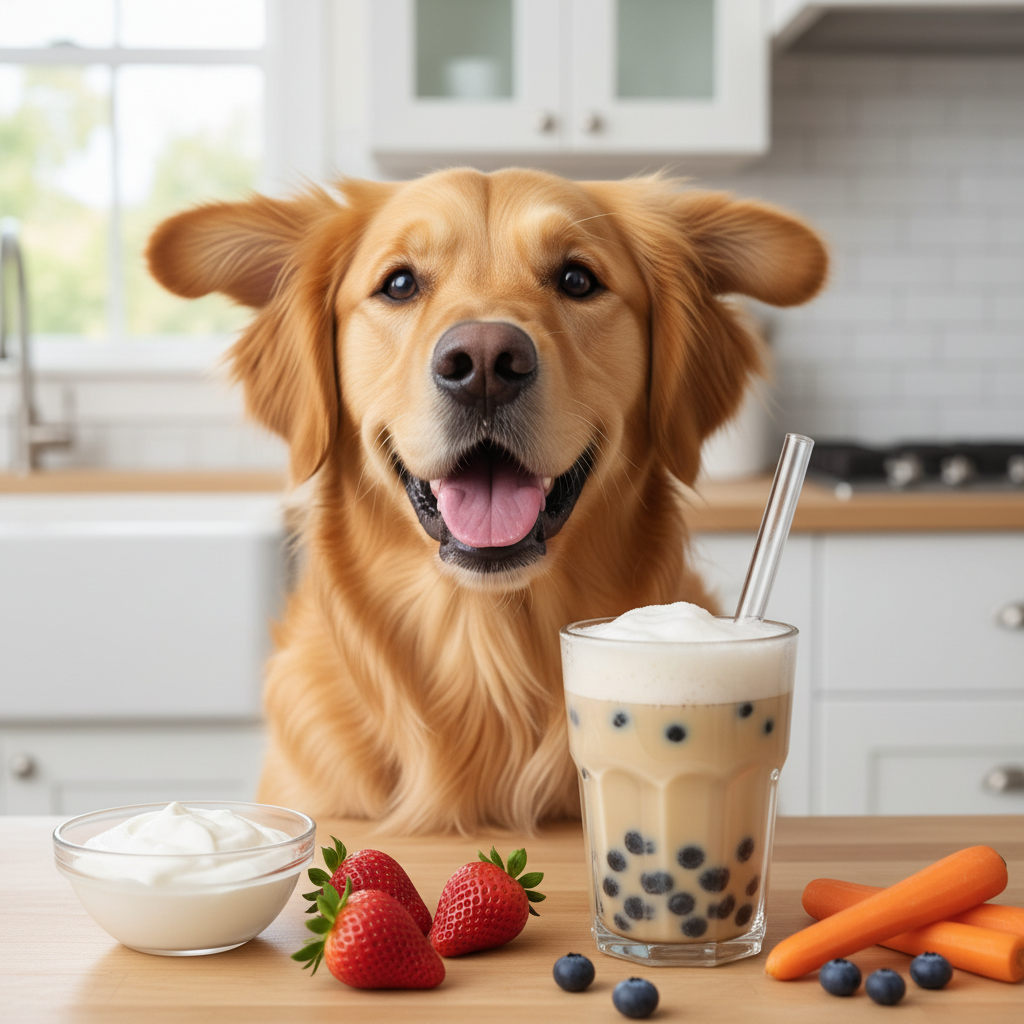 Viral Dog Trend: How to Make Dog-Safe Bubble Tea at Home