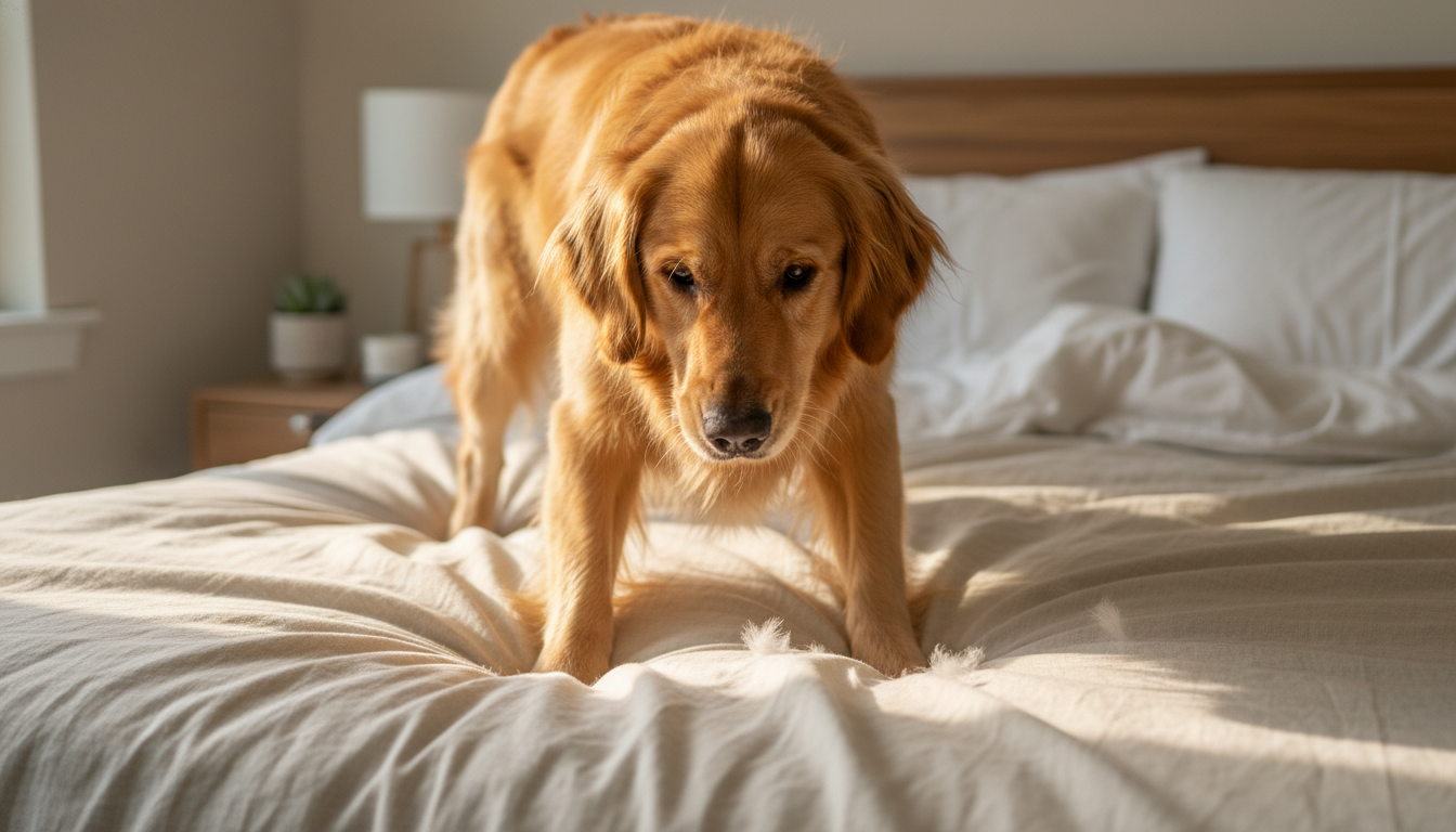 Why Does My Dog Dig On My Bed? (And How To Protect Your Sheets)