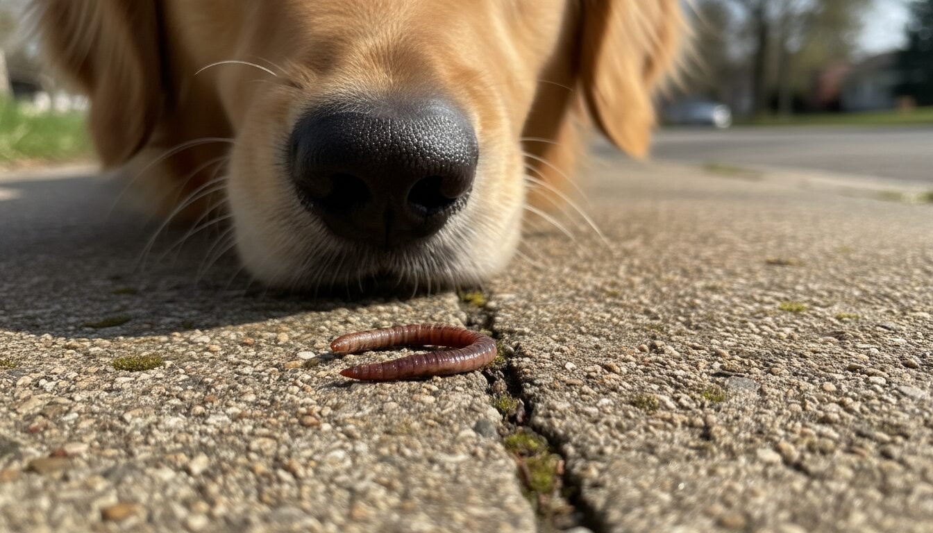 Why Is My Dog Eating Dried Worms? Risks And Training Fixes