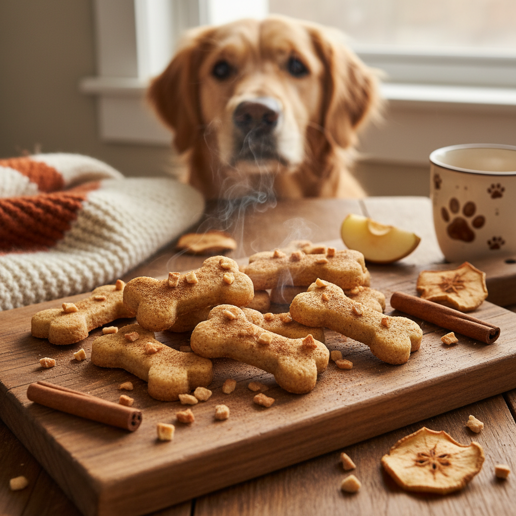 Your Kitchen Will Smell Amazing Baking These Apple Cinnamon Dog Cookies