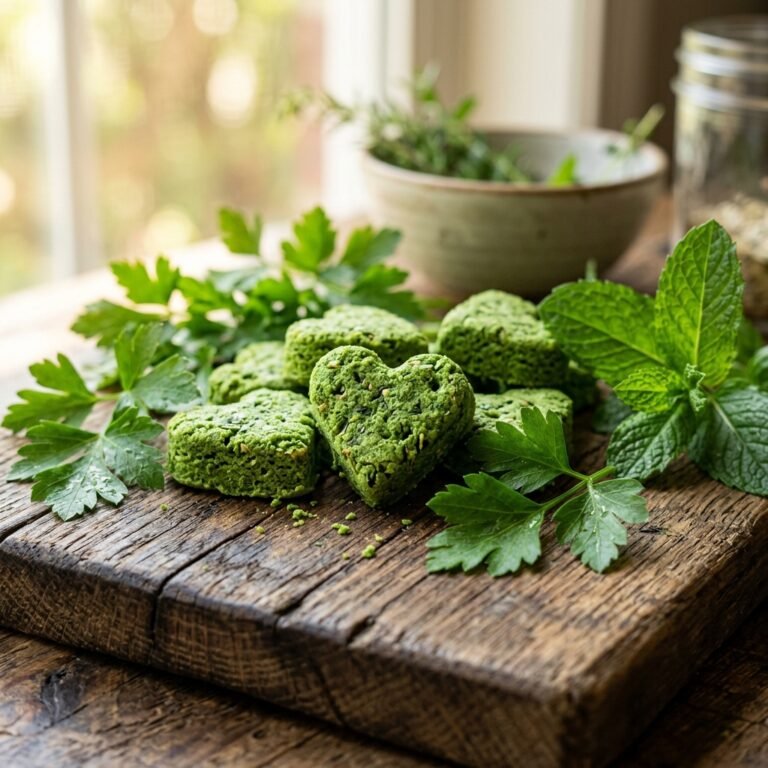 Kiss Your Dog's Bad Breath Goodbye Forever With These 10-Minute Chlorophyll Treats!