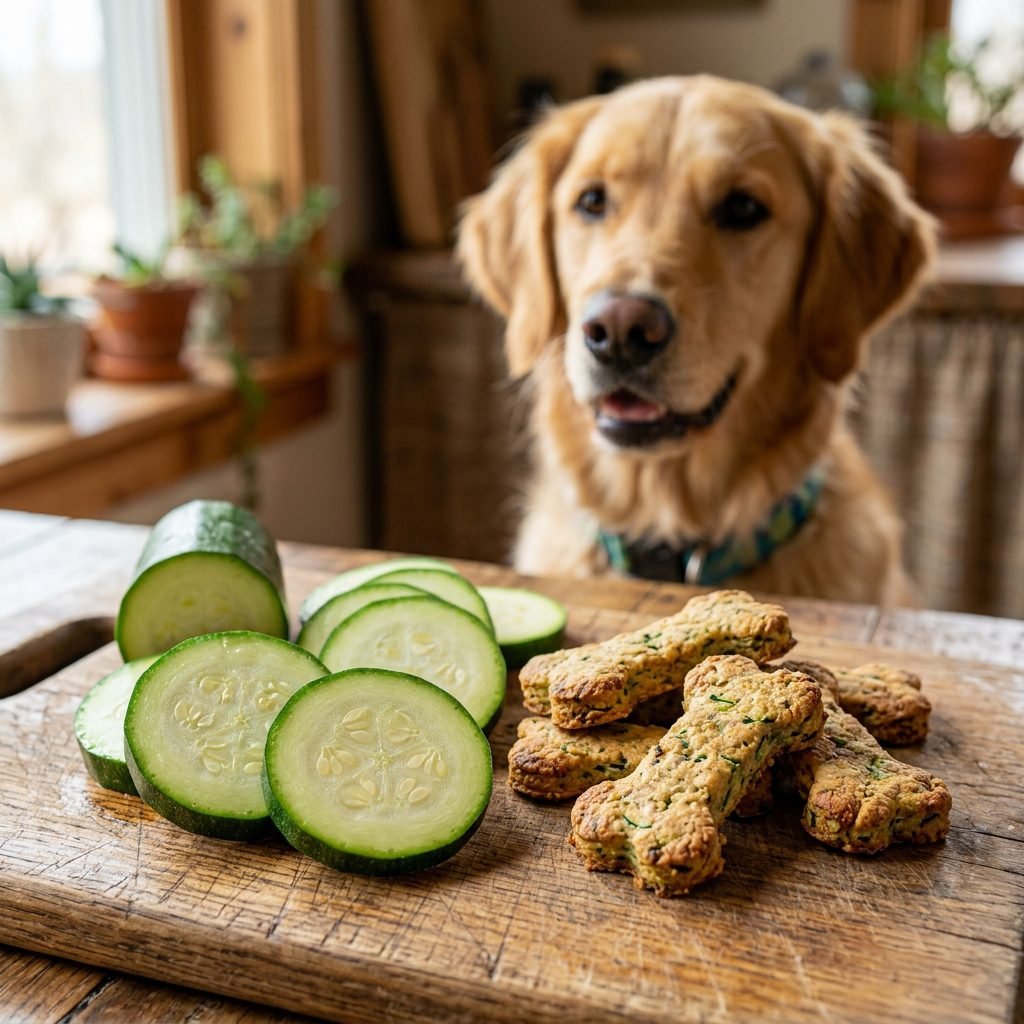 The Guilt-Free 5-Calorie Zucchini Treats for Dogs That Need to Lose Weight Fast