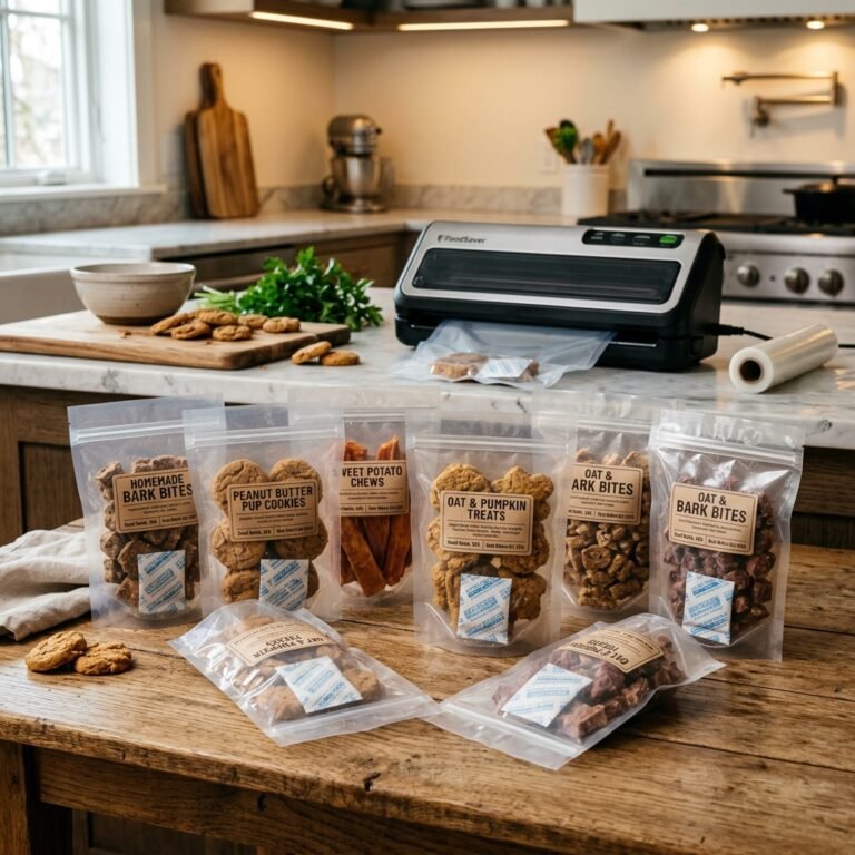 The Secret to Professional Packaging: How to Make Homemade Dog Treats Last for Months