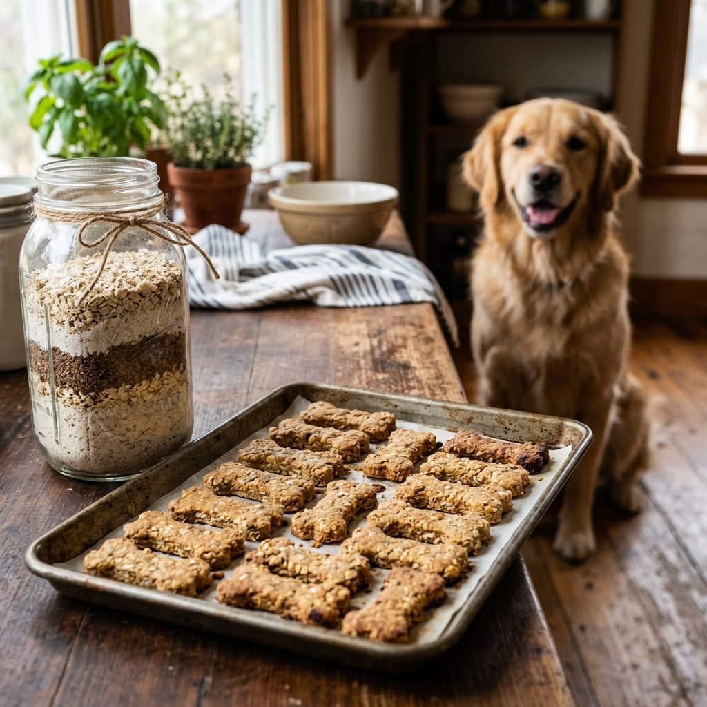 The Ultimate Meal-Prep Hack: Master Batch Dog Treat Dry Mix to Bake a Whole Month of Treats in Minutes!