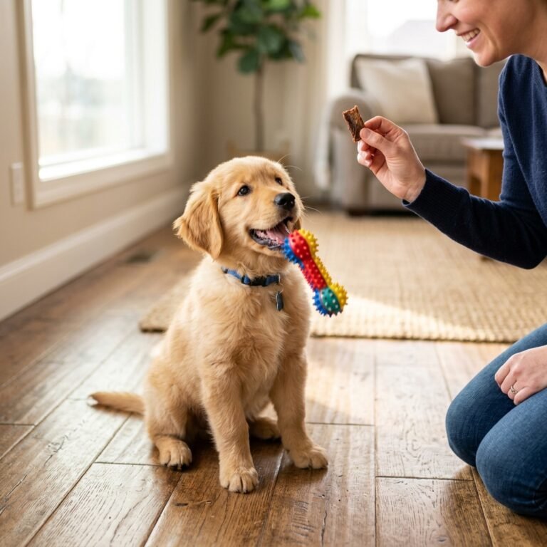 Save Your Stuff! The 1-Minute Trick To Teach Your Puppy "Drop It" Fast