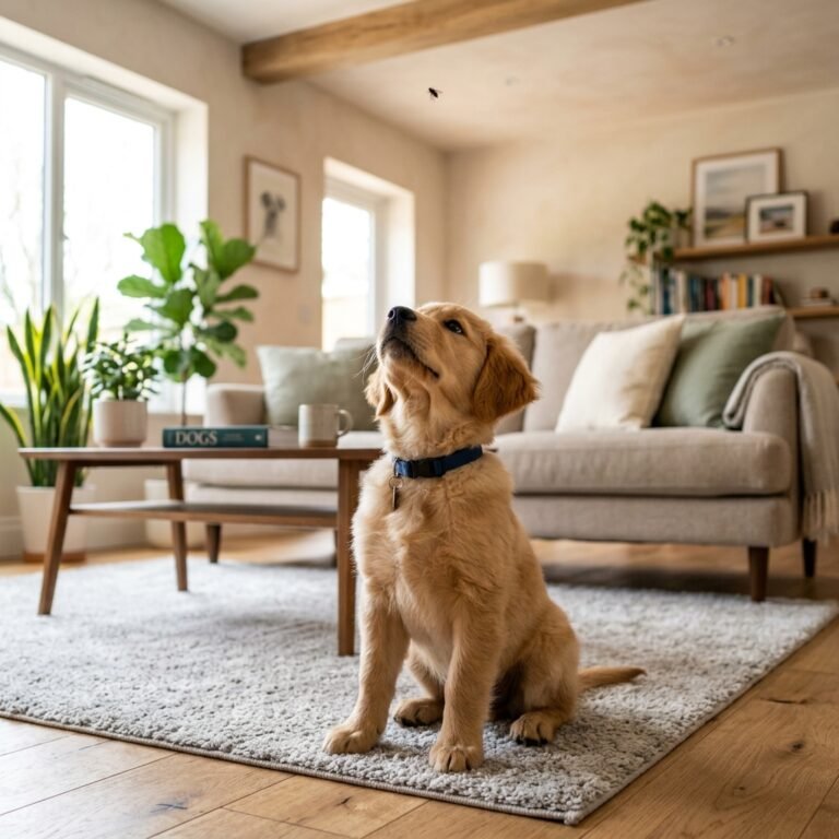 Stop the Chase! How to Safely Stop Your Puppy From Obsessively Chasing Flies Indoors