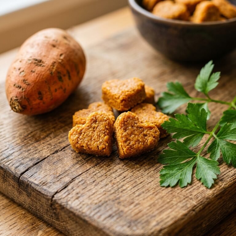 The Easiest Soft Turkey and Sweet Potato Treats for Older Dogs with Missing Teeth!