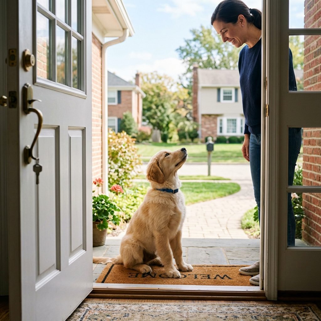 The Lifesaving Door Manners Training Guide: Stop Your Puppy From Door Darting Today!