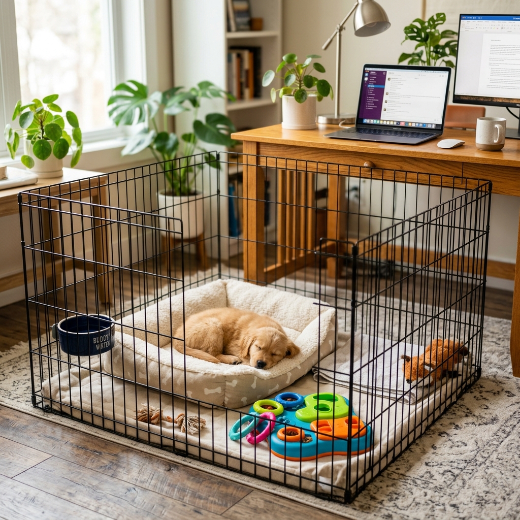 The Ultimate Daytime Puppy Playpen Schedule (Perfect For Busy Work-From-Home Pet Parents!)